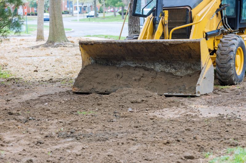 Commercial Yard Sloping