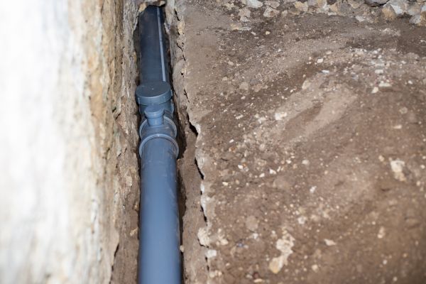 Drain Line Installation in Issaquah